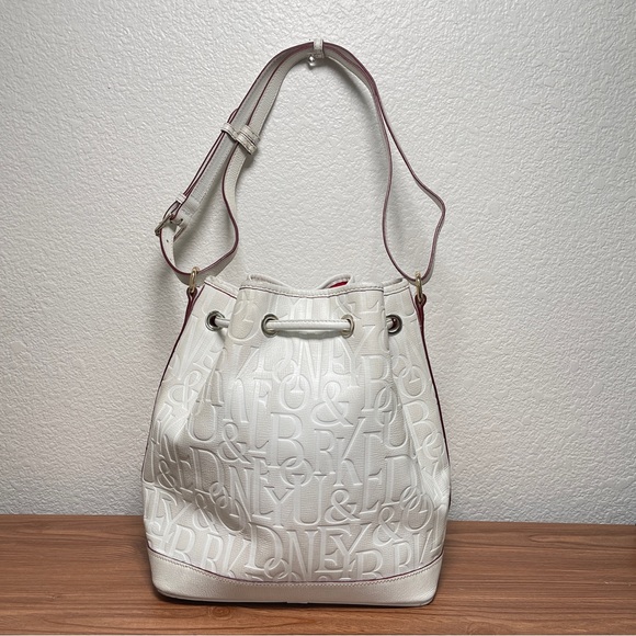Dooney & Bourke DB Retro White Drawstring Bag - Picture 10 of 16